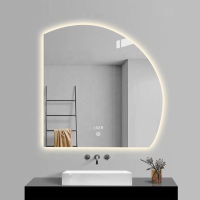 LED 스트립 맞춤형 삼색 빛 스마트 거울 현대 욕실의 필수품