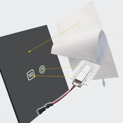 CE/RoHS 인증 현대 디자인 300mm*400mm 방실 거울에 대한 안티 안개 디모거 필름