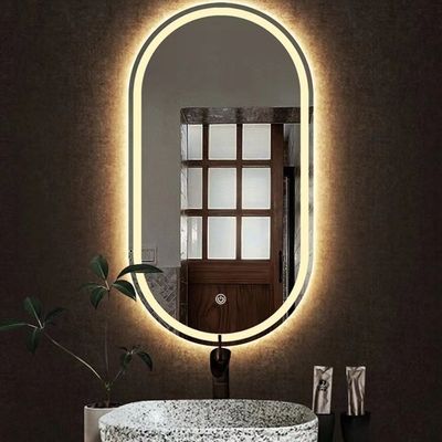 호텔 홈 욕실 장식 LED 조명 세 가지 색상 조명 방수 비결 거울