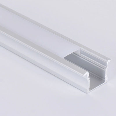 17x8mm 벽에 장착 된 평면 LED 알루미늄 프로필