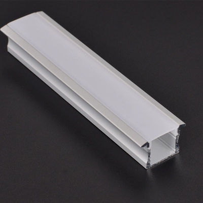 17x8mm 벽에 장착 된 평면 LED 알루미늄 프로필