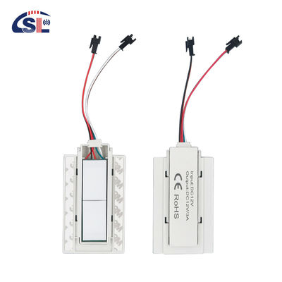 36W 단일 컬러 LED 디모거와 스마트 듀얼 키 터치 디머 스위치 DC12V/5A 입력