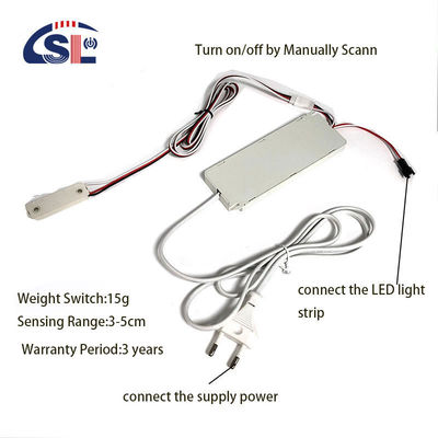 DC12V 5A 60W 스마트 핸드 스웨이프 센서 스위치로 조명을 편리하게 제어하십시오.