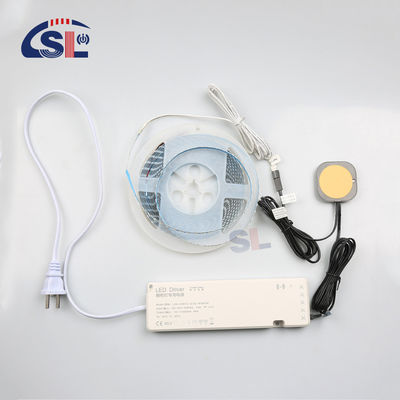 110V 240VAC 스마트 LED 2.5cm 캐비닛 라이트에 대한 통합 거울 터치 디머 스위치
