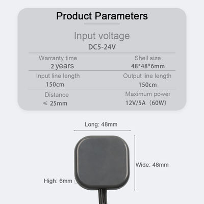 110V 240VAC 스마트 LED 2.5cm 캐비닛 라이트에 대한 통합 거울 터치 디머 스위치