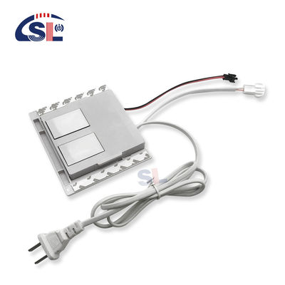 110V 240VAC 이중 키 욕실 LED 조명 단일 / 세 가지 색상 켜고 / 끄고 디머 터치 센서 스위치