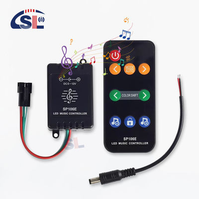 DC5V-12V SP106E 9키 음악 컨트롤러 WS2811/WS2812B/6812/1903/6803 LED 테이프 쉬운