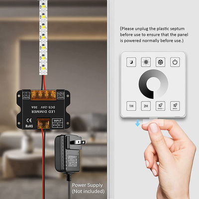 복합 RGB 제어 LED 조명 거실 둔화 수준 네 DC 12V/24V 3A/5A
