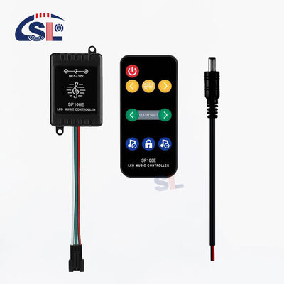 WS2811/WS2812B 개별적으로 주소를 할 수 있는 스트립 라이트 컨트롤 스마트 컬러풀 9키 RF 리모컨 SP106E