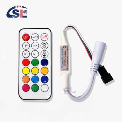 120lm/w 지원 IC 타입 12V 21Key RF 원격 디지털 LED 컨트롤러 WS2811 WS2812