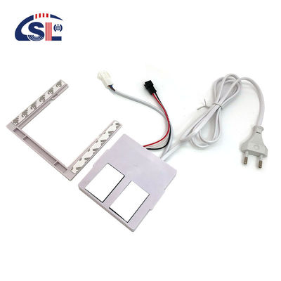 디밍 레벨 예 DC 12V 2A 24W 스마트 LED 거울을 위한 이중 버튼 터치 센서 스위치