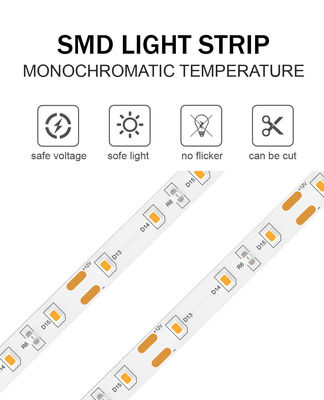 손쉽게 설치 24V SMD2835 180D 8mm LED 라이트 스트립 욕실 바니티 거울
