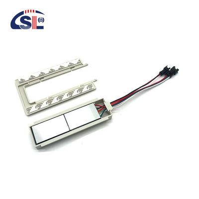 SL 12v 스플릿 두 개의 버튼 세 가지 색상 LED 스마트 디포거 터치 스위치 센서 11.8cm*6.6cm*1.3cm