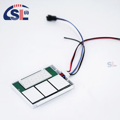 맞춤형 DC12V SL 스플릿 트리플 버튼 트리플 컬러 터치 센서 스위치 레이더 시간 온도 디스플레이 스크린