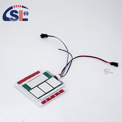 맞춤형 DC12V SL 스플릿 트리플 버튼 트리플 컬러 터치 센서 스위치 레이더 시간 온도 디스플레이 스크린
