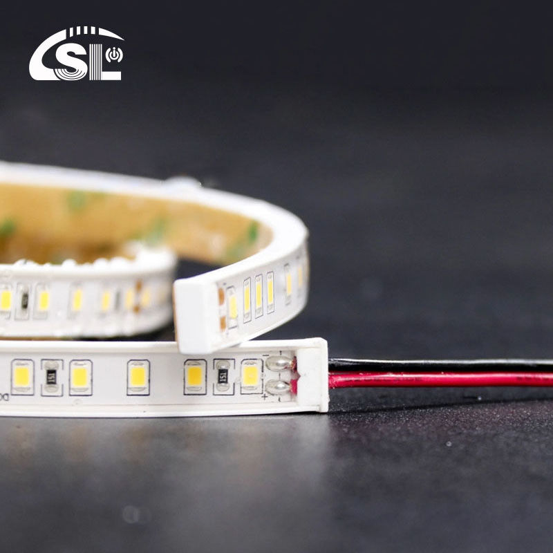8mm PCB 너비 110v220v 10mm 180leds 3000K IP67 방수 다이 커팅 보드 SMD2835 호텔용 LED 스트립 라이트