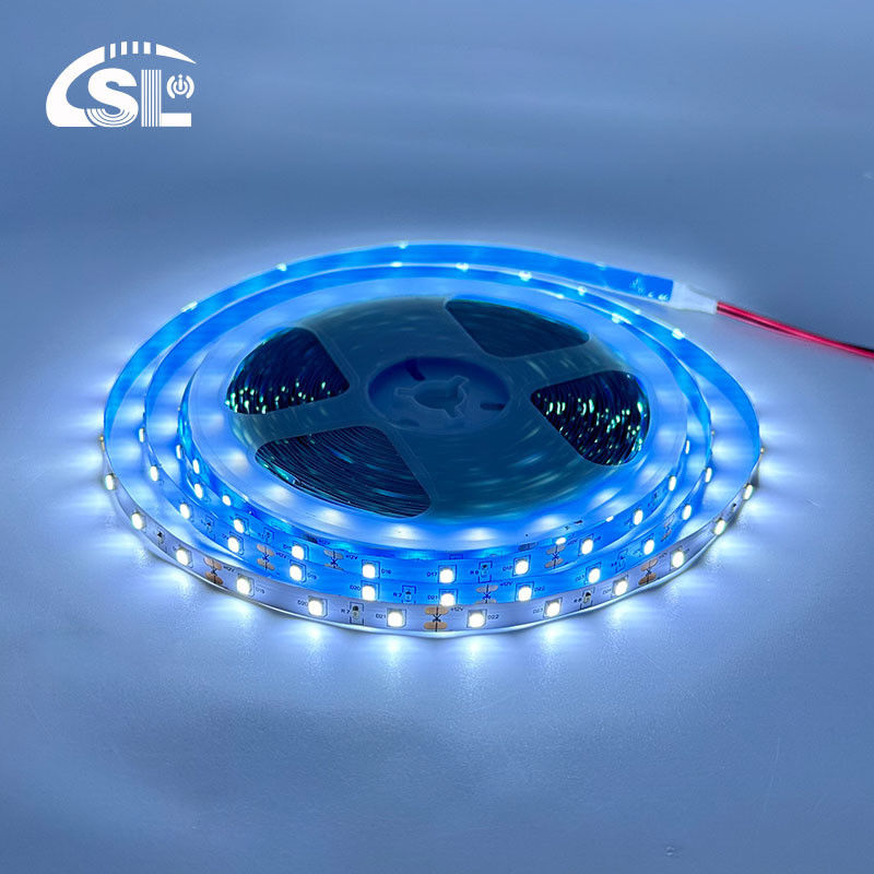 SMD 2835 LED 라이트 스트립12V 지능형 조명 하나 / 세 가지 색상 CCT 유연한 끝없는 희미화
