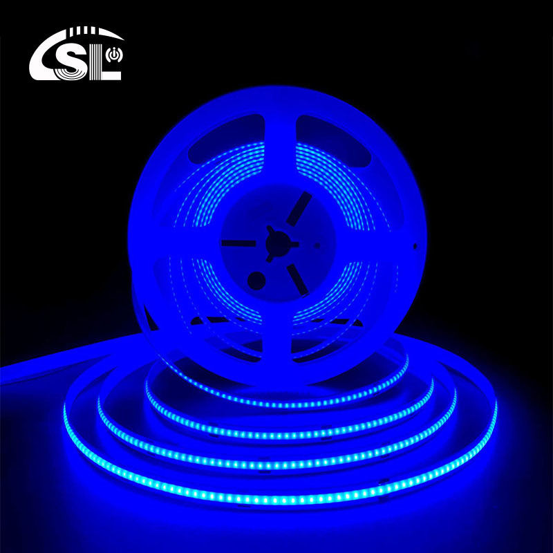 320Leds/m 12V24V 블루 플렉서블 스트립 라이트