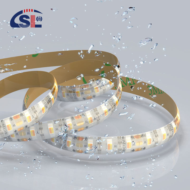 5v 8mm 3000K 320leds IP65 방수 1cm 단면 COB 유연 SMD2835 LED 스트립 라이트