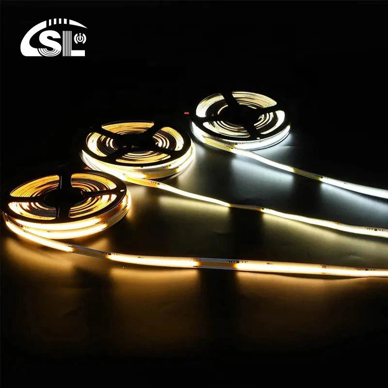 제품 무게 ((kg) 0.06 LED 스트립 라이트 12v24v 8mm 608leds 3000K-6500K COB SMD2835