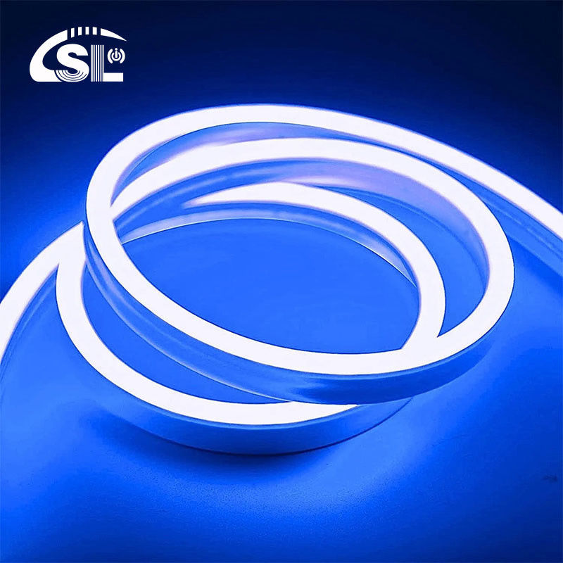 IP65 방수성 블루 LED 네온 플렉스 120 LED/M 및 작업 온도 40 60C