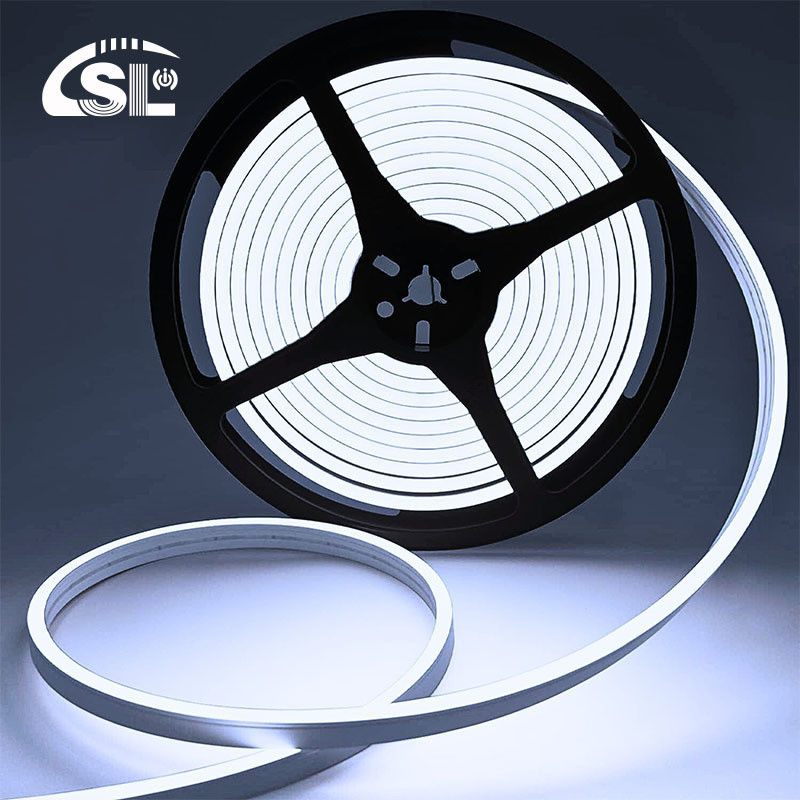 0.4kg 제품 무게 쿨 화이트 네온 플렉스 6000K 미니 24V 4x10mm IP65 방수 168LED / m