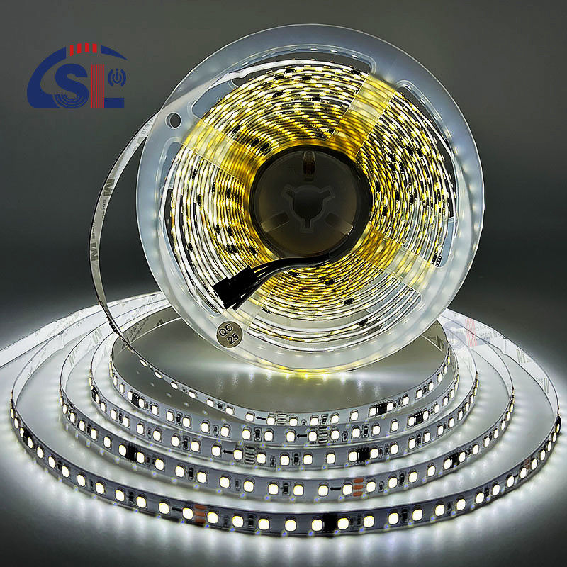 주거용 LED 라이트 스트립 DC12V 24V SMD2835 전자판 PCB 120Ds 8mm Ra 80 6500K 실행