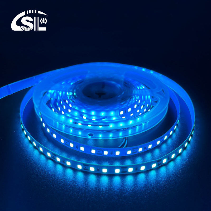 120LED 8mm 12v 24v 얼음 파란색 다이 커팅 보드 SMD2835 LED 스트립 라이트