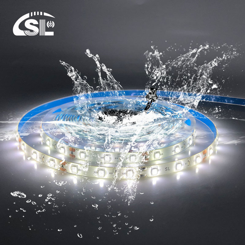 방수 5v 8mm 320leds 3000K4000K 1cm 한 단면 전자판 COB SMD2835 LED 스트립 라이트 2-