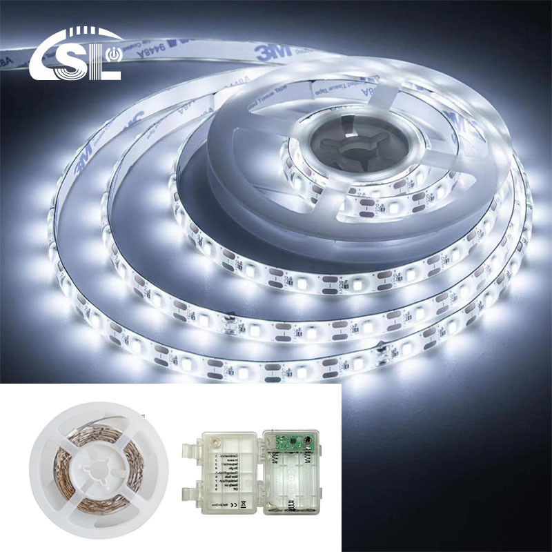 DC 24V 5V 120LED 8mm 6500K 화이트 고 밝기 유연 전자기판 SMD2835 LED 스트립 라이트