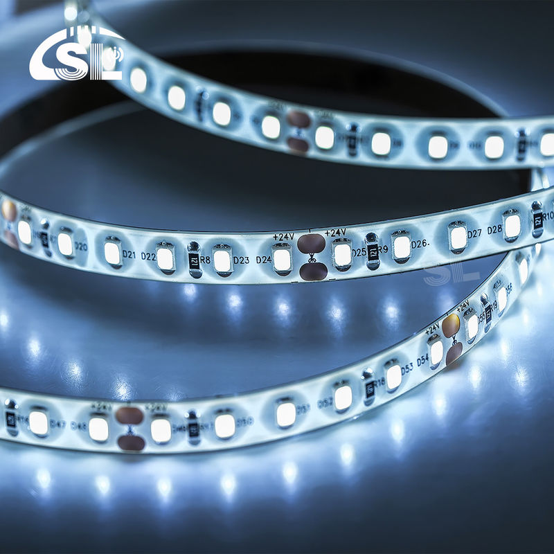 3- 방수성 풀 PU 접착제 다채로운 120LEDS IP65 SMD2835 LED 스트립 12/24V 8mm PCB