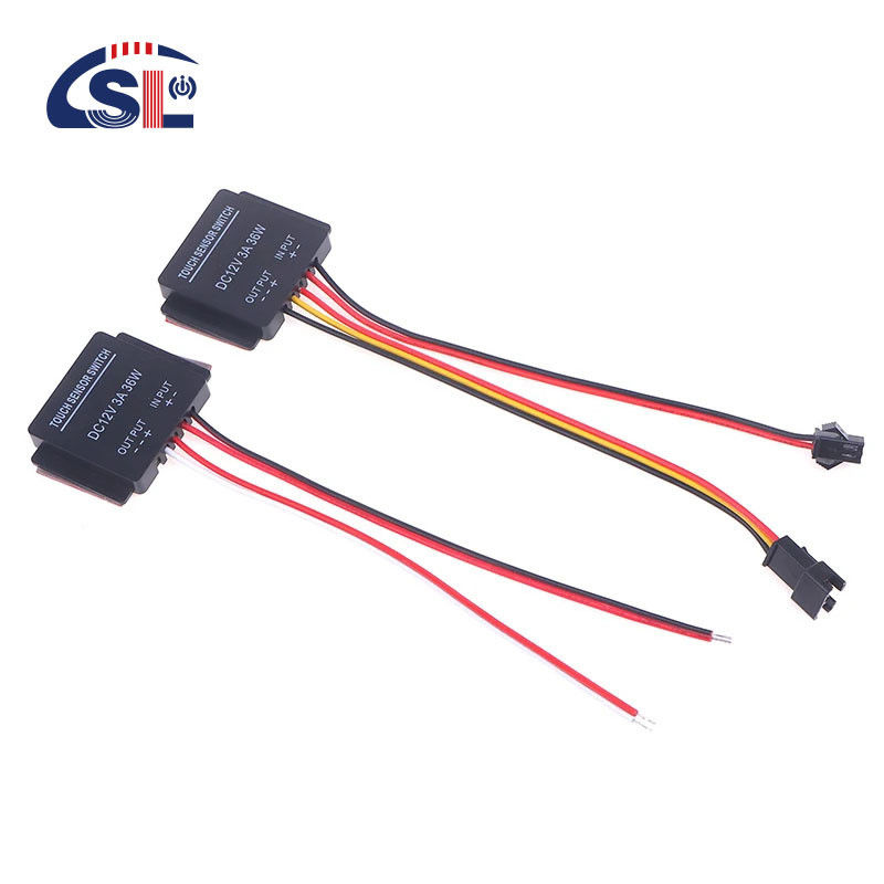 SL 12V 5A 60W 스마트 라이트 센서 터치 스위치 욕실 거울 감지 범위 1-6mm