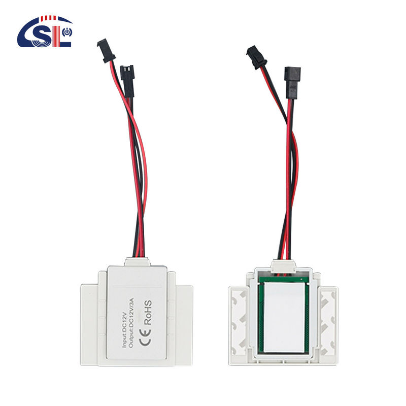 110V 240VAC LED 스트립 라이트 컨트롤러 스마트 미러용 터치 버튼 벽 스위치
