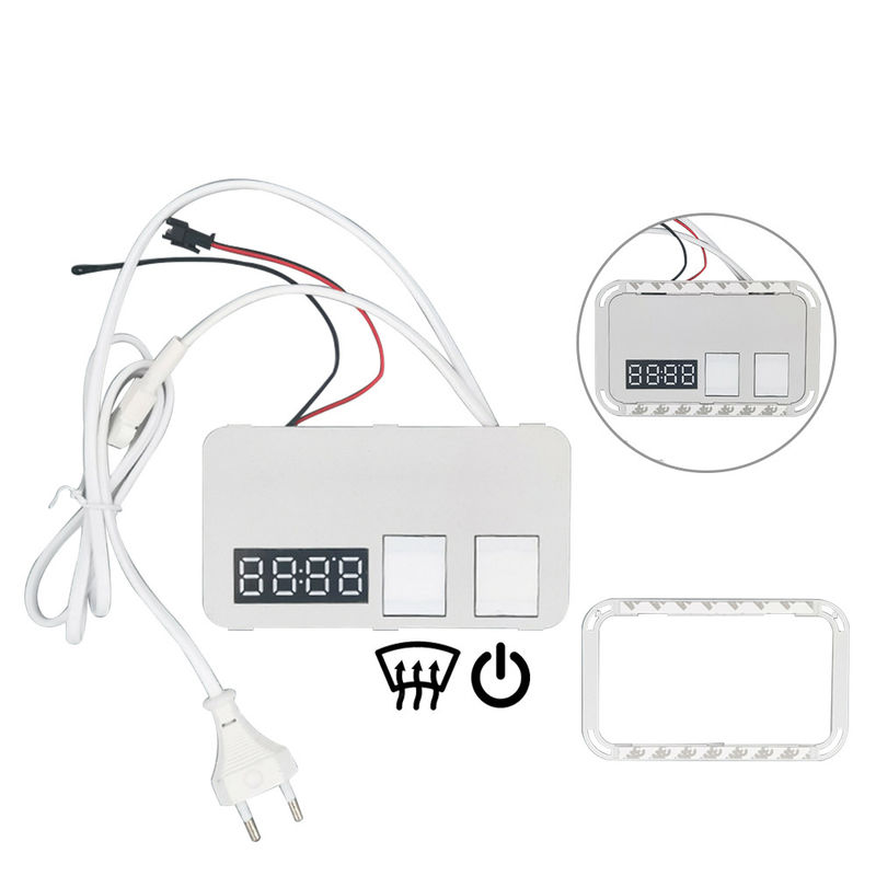 스마트 자동화 디포거 12V 5A 60W LED 미러 터치 시간 온도 표시