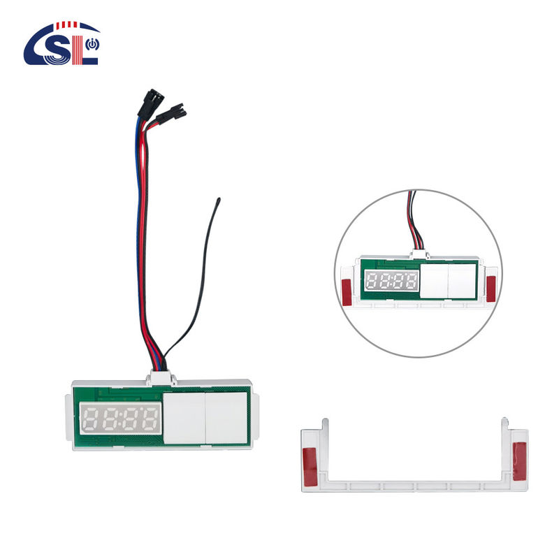 슬림 12V 5A 60W 인덕티브 스위치 시간 온도 디스플레이 디부거 LED 빛 거울 터치 센서 스테프리스 디머 스위치