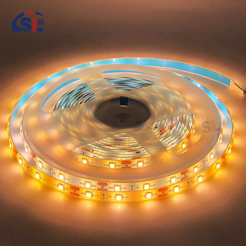 DC12V SMD2835 60D 8mm 1100-1200LM 3000K LED 라이트 스트립 욕실 바니티 미러