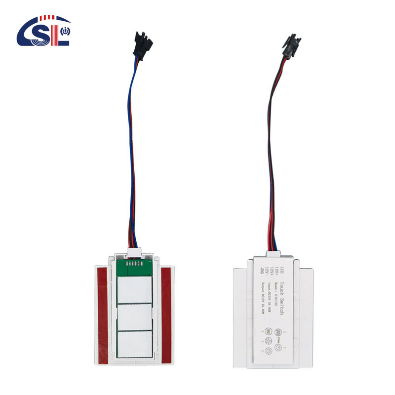 60W 5A DC12V 미러 레이더 인덕티브 LED용 단일 컬러 듀얼 터치 센서 스위치