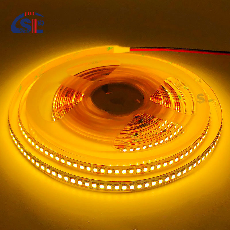 DC12V 24V SMD2835 전자판 PCB 240Ds 8mm Ra 80 3000K LED 라이트 스트립