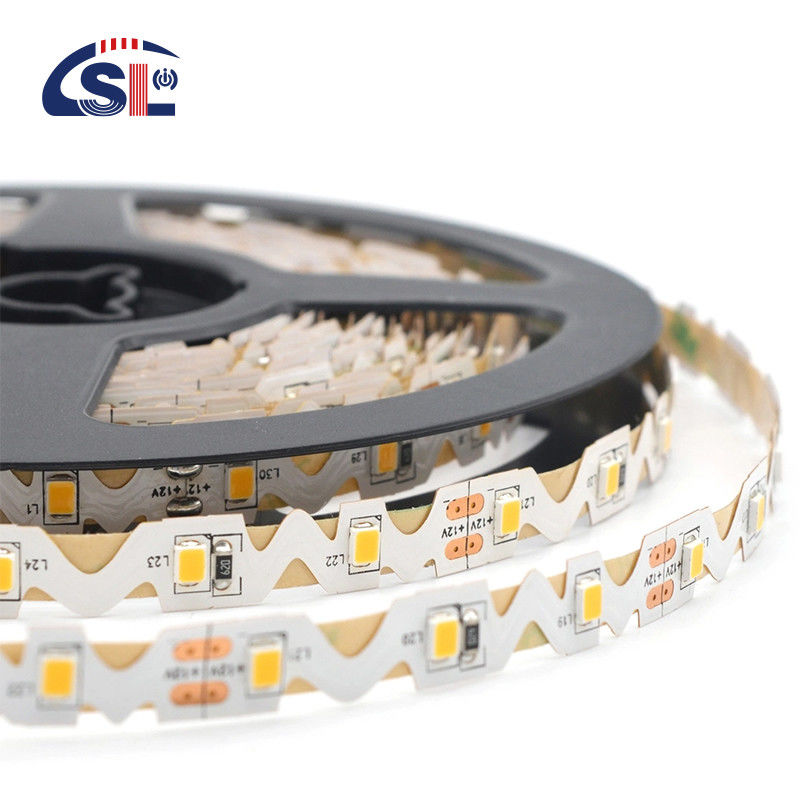 에너지 절약 3 LED 스트립 12V 24V CE ROSH 60PCS/M SMD 2835 유연 로프 라이트