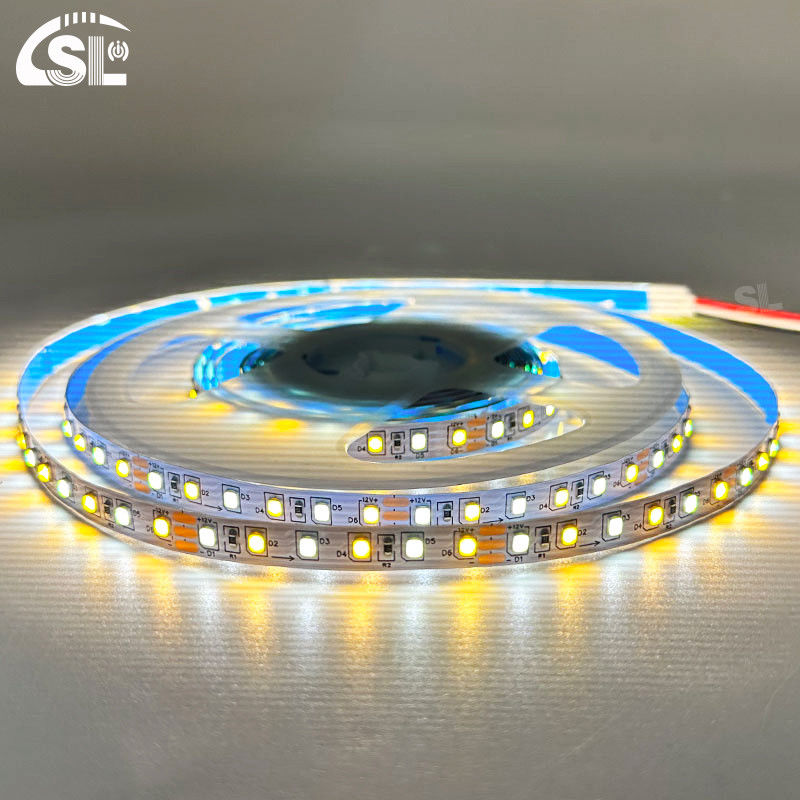 115lm/w 3000K-6500K Ra80 DC12V 120D 8mm LED 라이트 스트립 욕실 바니티 거울