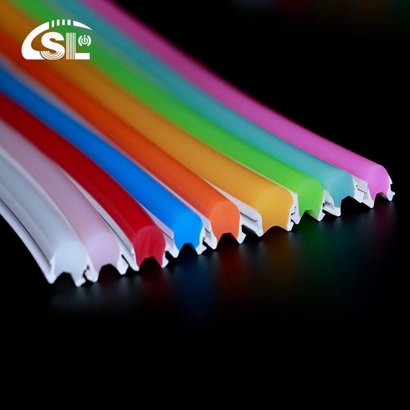 12v/24v/120v/240v LED 네온 스트립 자르는 핑크 / 블루 실리콘 DIY 크리스마스 조명